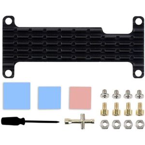 Heatsink Kit Met Geleidende Plakband, Aluminium Koellichaam Cooler Heatsink Voor Raspberry Pi Zero W, nul 2 W