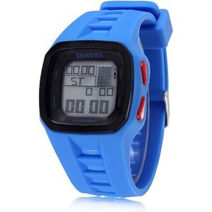 Shhors Luxe Mannen Led Digitale Elektronische Horloges Mode Mannen Sport Horloges Waterdicht Siliconen Horloges Unisex Horloges