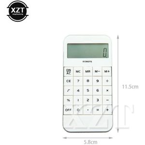 Draagbare Pocket Elektronische Berekenen Rekenmachine Draagbare Rekenmachine kantoormedewerker School Calculator