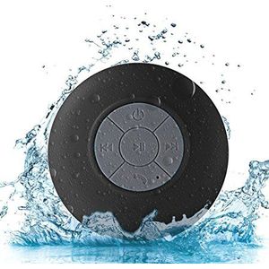 Draadloze Mini Bluetooth Speaker Handsfree Waterdichte Auto Badkamer Office Strand Stereo Subwoofer Muziek Luidspreker Met Zuignap