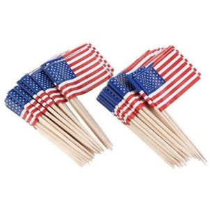 4th Juli Independence Day Decoraties Wegwerp Servies Sets Amerikaanse Independence Day Feestartikelen