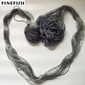 Finefish Enkele Laag Finland Visnet Monofilament Sticky Mesh Kieuwnet Visnetten Size 1.8*30 m Vangst Vissen Netwerk