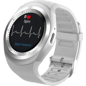 Smart Horloge Mannen Sim Android Ronde Telefoon Bericht Tips Y1X Smartwatch Zitten Tips Remote Smartwatch Sport Horloge
