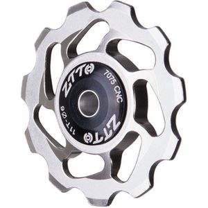 11T Fiets Achterderailleur Neuswiel Keramische Lager Katrol Cnc Racefiets Gids Roller Ed