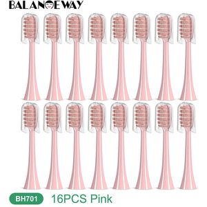 BH701 12-20st Zachte Borstelharen Vervanging Elektrische Sonische Opzetborstels Gezondheid Volwassen Kinderen Gevoelige Tandvleesverzorging Ultrasone Reiniging Tanden Opzetborstels Tandenborstelmondstuk