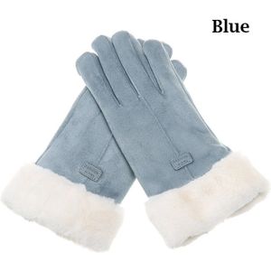 Winter Handschoenen Vrouwen Touch Screen Handschoenen Dames Pluche Dikker Warme Handschoenen Outdoor Ski Rijden Wanten Guantes