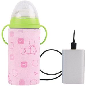 Usb Melk Water Warmer Reizen Outdoor Baby Flessenwarmer Wandelwagen Geïsoleerde Heater Baby Baby Verpleging Voeden Isolatie Zak