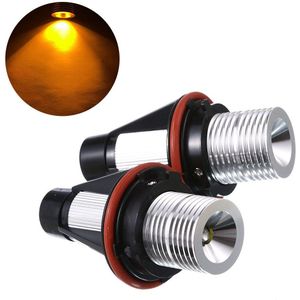 2 stuks LED Auto Koplamp Angel Eye Licht Voor BMW E39 E53 E60 E61 E63 E64 E65 E66 E83 E87 525i 530i xi 545i M5 Auto Styling