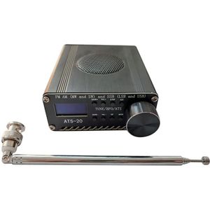 SI4732 - Alle Band Radio Ontvanger - FM AM - SSB - Lithium Batterij - Antenne - Luidspreker - Case