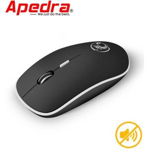 Draadloze Muis Ergonomische Stille Muis Computer Muis Pc Usb Optische 2.4Ghz 1600 Dpi 4 Knoppen Geruisloze Muis Voor Laptop