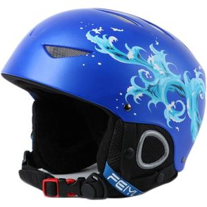 Als Vis Winter Sport Kids Ski Helm Apparatuur Snowboard Helmen Paardrijden Skate Skiën Kinderen Casco ,F-207