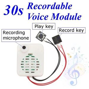 Calite Diy 30S Voice Module Muziekdoos Knop Recordable Sound Record Voor Pluche Pop Speelgoed