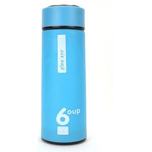 Oape 350Ml 12Oz Isolatie Dubbele Laag Reizen Lekvrije Business Glas Water Cup Kleur Creatieve Plastic Shell Water fles