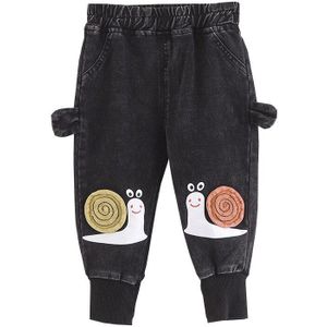 Peuter Baby Jongens Jeans Cartoon Slakken Patroon Denim Broek 1 2 3 4 5 6 7 Jaar Kinderen Jongens Dragen kinderkleding Potlood Jeans