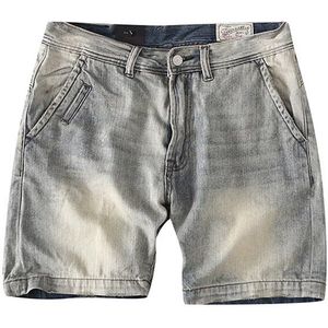 Japanse Harajuku Vintage Verontruste Jean Shorts Voor Mannen Urbna Jongens Zomer Casual Ripped Denim Shorts Plus Size