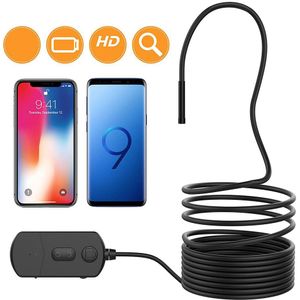 3.5M Kabel Endoscoop Inspectie Camera Met Licht Iphone Android-Wifi Riool Cam Snake Voor Pijp Afvoer-Usb fiber Optics PQ301