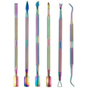 Manicure Set Nail Cuticle Nipper Schaar Rvs Tweezer Clipper Dode Huid Remover Schaar Tang Pusher Nagels Gereedschap Kit