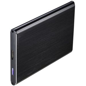 Externe Box Tooq TQE-2529B Hd 2.5 ""Sata III-USB 3.0 FAT32/Ntfs/EXT2/Hfs Aluminium Zwart