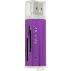 Kaartlezers Voor Micro Sd Sdhc Tf M2 Mmc MS Pro Duo All In 1 Usb 2.0 Multi Memory Card reader A8