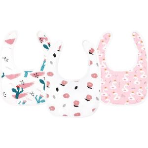 3Pcs 100% Mousseline Katoen Slabbetjes Baby Bandana Kwijlen Slabbetjes Voor Tandjes En Kwijlen Unisex Baby Slabbetjes Voor Jongens En meisjes