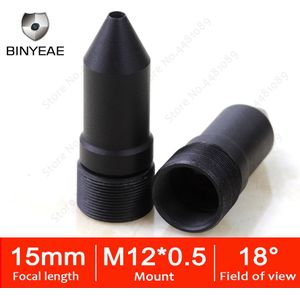 BINYEAE HD 2.0 Megapixel Mini CCTV Lens M12 15mm Pinhole Lens M12 1/3 "Diafragma F1.6 voor beveiligingscamera's