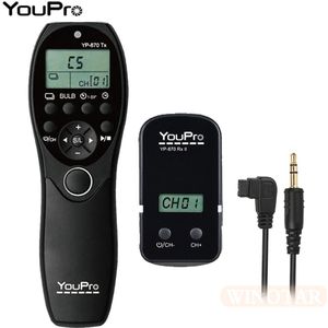 Youpro YP-870 Ii S1 Draadloze Sluiter Timer Afstandsbediening Voor Sony Dslr A900 A850 A400 A77 A500 A300 A200 A100 A35 a33 A55 Voor Minolta
