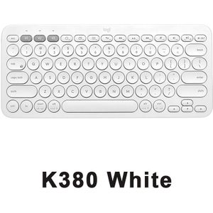 Logitech K380 Draadloze Multi-Apparaat Bluetooth Mute Ipad Tablet Toetsenbord Computer Desktop Mobiele Telefoon Multi Apparaat Toetsenbord