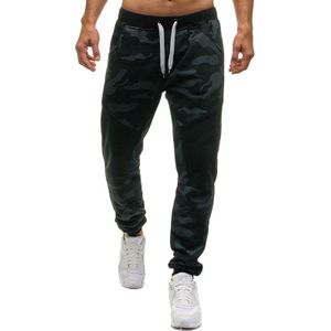 Mannen Sport Broek Trainingspak Fitness Gym Joggingbroek Workout Joggers Lange Broek Slim Leisure Camouflage