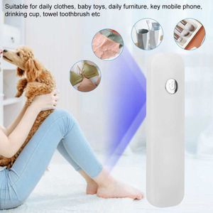 10Mw Kiemdodende Lamp Kiemdodende Licht Usb Opladen Uvc Sterilisator Doden Huisstofmijt Eliminator Uv Quartz Lamp Voor Slaapkamer Hospita