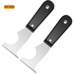 5 In 1 Plamuurmes Set 420 Rvs Reparatie Bouw Tools Stopverf Spatel Spatel Verf Blikopener Bouw Goederen