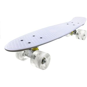 Mini Cruiser, Skateboard Voor Beginners Kids, 22Inch Pp Panel Kind Skateboard, voor Outdoor Sport Fish Board Antislip Dek