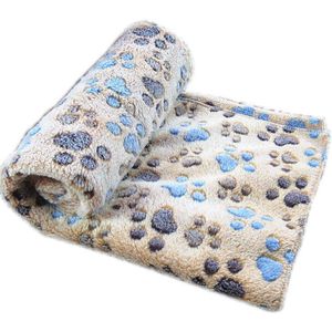 Warm Pet Fleece Deken Bed Mat Pad Cover Kussen Voor Hond Kat Puppy Dier 40x6 0 Cm/80x60cm