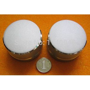 45*28mm volume schakelaarknop aluminium hoed potentiometer knop