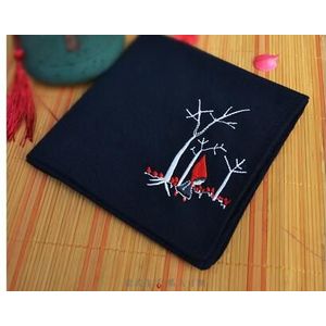 Meisje Katoen Vrouwelijke Zakdoek Borduren Leuke Student Paar Zakdoek Vierkante Kind Zweet Handdoek