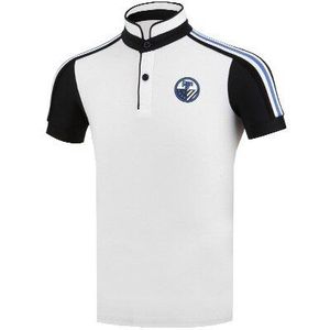 Kinderen Zomer Golf Training T-shirts Jongens Korte Mouwen sneldrogend T-Shirt Ademend Knop Kraag Fitness Tops D0781
