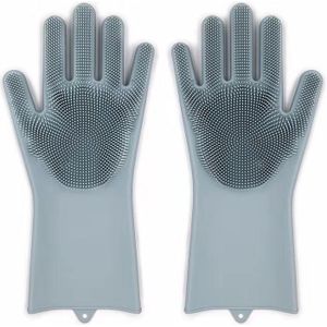 Magic Silicone Afwas Handschoenen Milieuvriendelijke Schoonmaakmiddelen Voor Multipurpose Keuken Bed Badkamer Haarverzorging Kerst decora