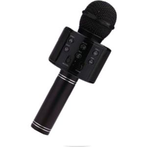 WS858 Bluetooth Microfoon Handheld Wirelessusb Professionele Condensator Karaoke Player Speaker Muziek Opnemen Ktv Studio Opname