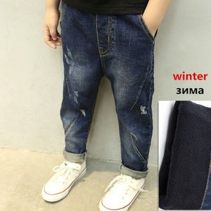 Jongen jeans, kinderen winter warme broek Jongen jeans, kinderen winter flanel warme jeans. geschikt: 5 7 8 10 12 14 jaar oud