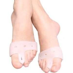 1 paar Teen Bunion Protector Pads Siliconen Gel Voet Teen Separator Straightener Duim Valgus Richter Pijnbestrijding Voetverzorging
