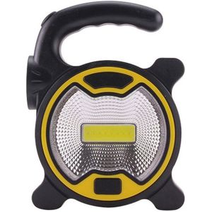 Cob Draagbare Lantaarn Werk Lamp Led Waterdicht Emergency Draagbare Spotlight Oplaadbare Schijnwerper Voor Camping Licht