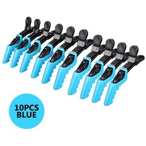 6/10 Stks/set Hairstyling Clipper Tool Alligator Haar Clip Kappers Haarspeld Dames Plastic Professionele Mode