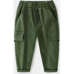 Kids Cargo Broek Brief Jongens Lange Broek Katoenen Casual Broek Kinderen Kleding Baby Harembroek 2-7year