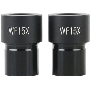 2 Stks/set Biologische Microscoop Oculairs WF5X WF10X WF16X WF20X WF25X WF30X Accessoire Brede Veld Groothoek Lens 23.2Mm Diameter