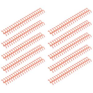10 Stuks Plastic Losse Leaf Link Spiraal Cirkels Bindmiddel Ring Voor 30 Gaten Notebook B95C