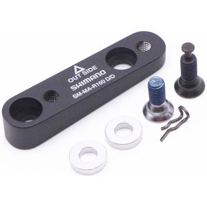 Shimano SM-MA-R160 D/D Racefiets Flat Mount Schijfrem Achter 160Mm Adapter ISMMAR160DDB
