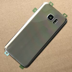 Back Glass Cover Voor Samsung Galaxy S7 G930F Back Glas Batterij Cover Achterdeur Behuizing Case Met Cmaera Glas En lijm