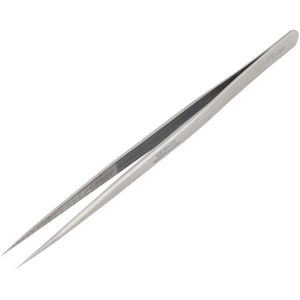 Precisie Wimper Pincet Professionele Roestvrijstalen Rechte Gebogen Puntige Tip Pincet Voor 3D Volume Wimper Extensions