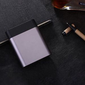 4x18650 Power Bank Case Batterij Box Lassen-gratis Charger Box DIY Aluminiumlegering Opladen Schat Shell voor IPhone Smartphone