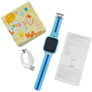 Gps Baby Smartwatch Q100 1.54 Inch Touch Screen Sos Call Positionering Apparaat Tracks Kind Veiligheid