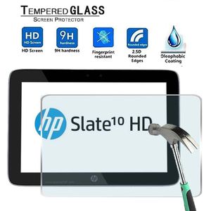 Voor Hp Slate 10 Hd-Premium Tablet 9H Gehard Glas Screen Protector Film Protector Guard Cover
